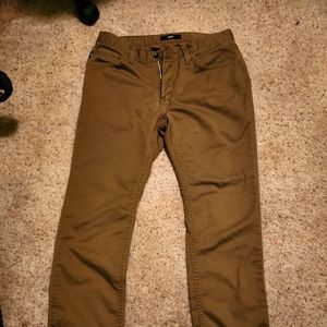 Mens Tan size 31 Vans Jeans Slim Straight fit V56